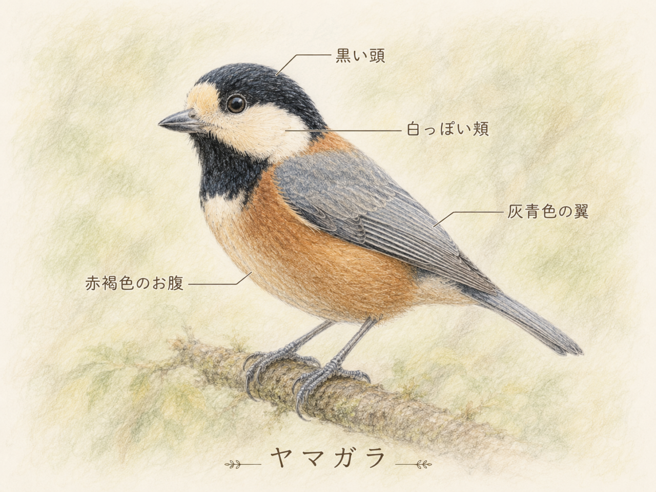 ヤマガラの特徴