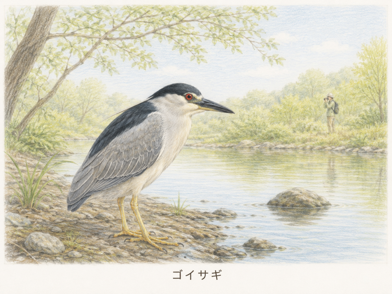 ゴイサギの魅力