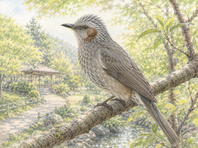 ヒヨドリとは?日本で身近に見られる野鳥の特徴・鳴き声・生息地・食べ物・季節を初心者向けに解説 | 野鳥情報.com