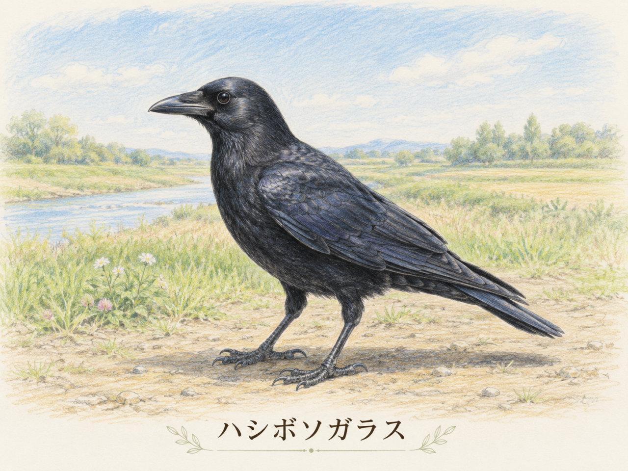 ハシボソガラスとは?日本の生息地・鳴き声・特徴・季節を初心者向けに解説