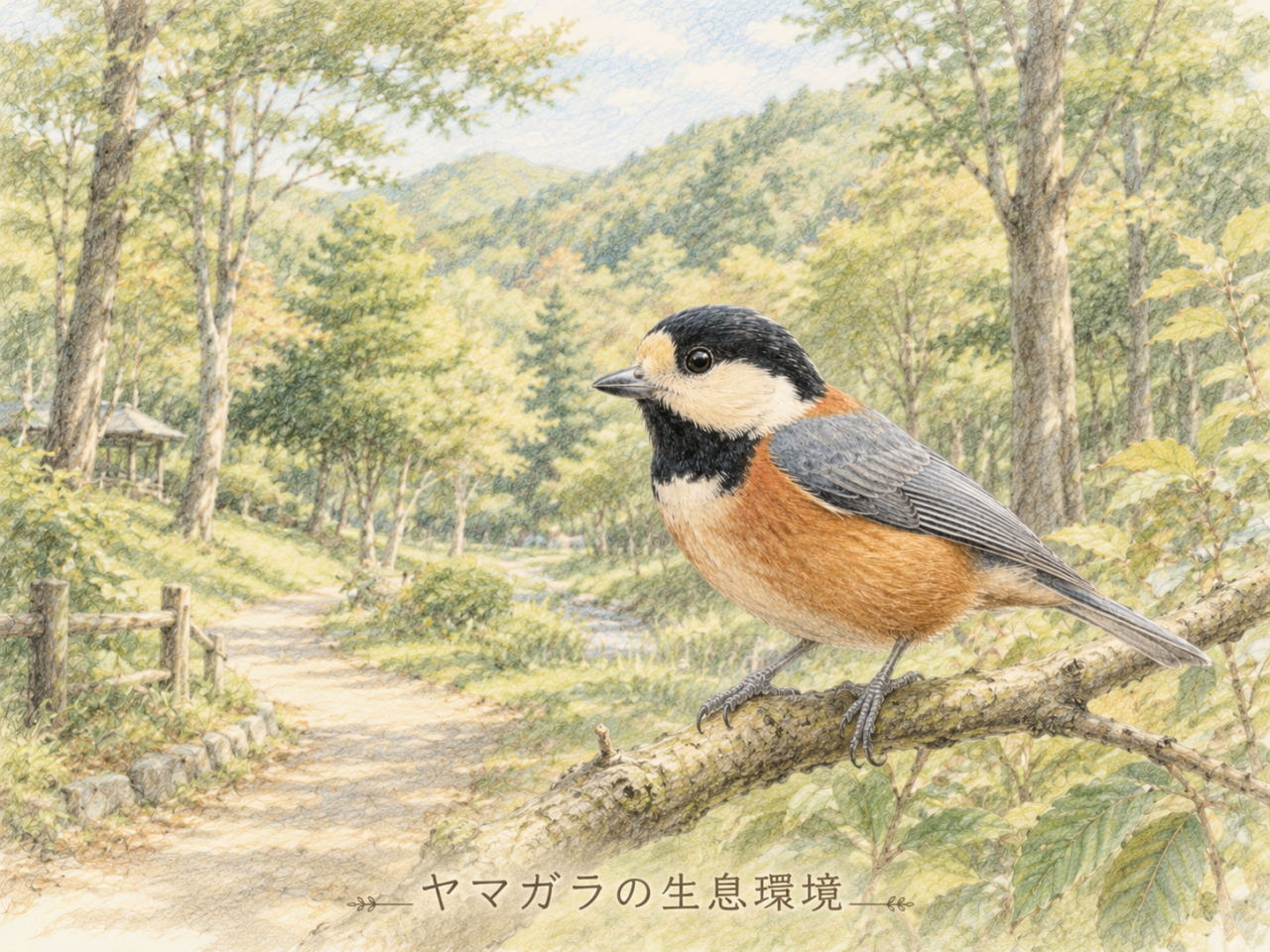 ヤマガラの生息地|日本のどこで見られる?