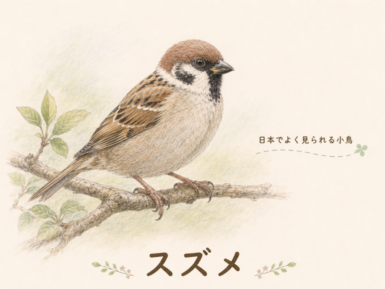 スズメとはどんな鳥？