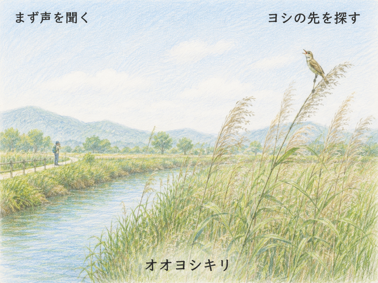 オオヨシキリの探し方