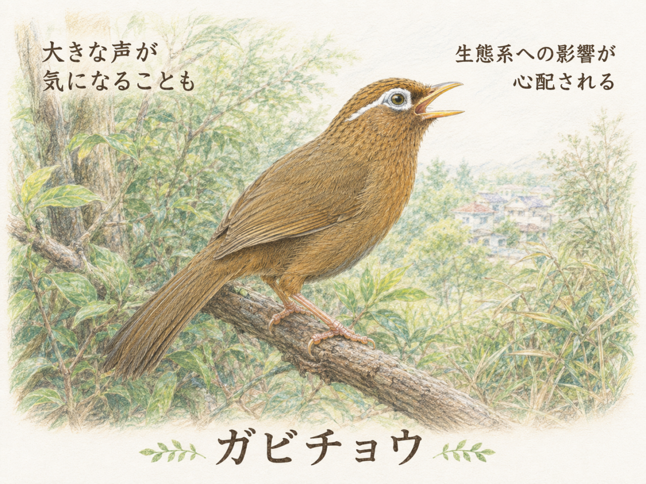ガビチョウに害はある?
