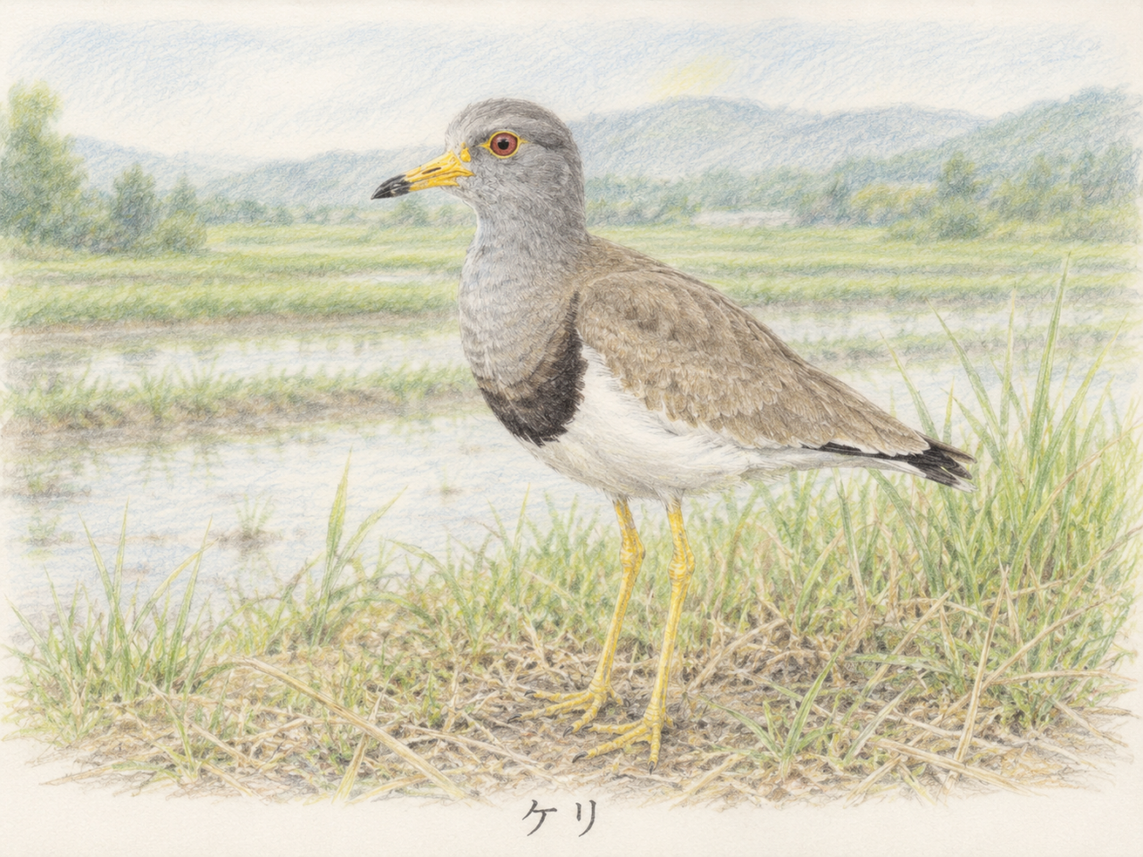 まとめ|ケリは田んぼで出会える、警戒心の強い魅力的な野鳥