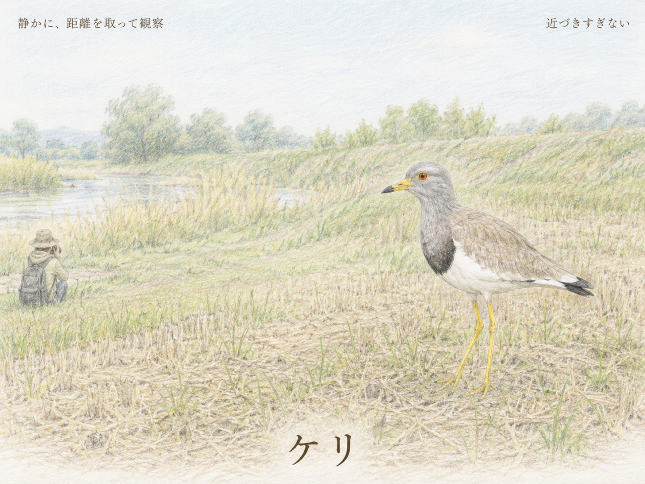 ケリを観察するときのポイント