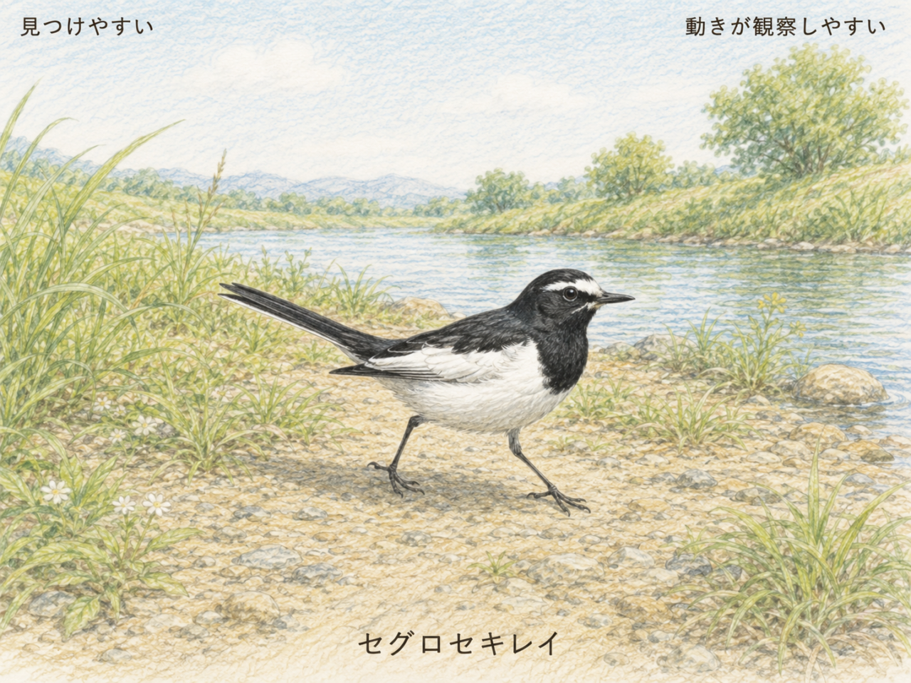 セグロセキレイを初心者におすすめしたい理由