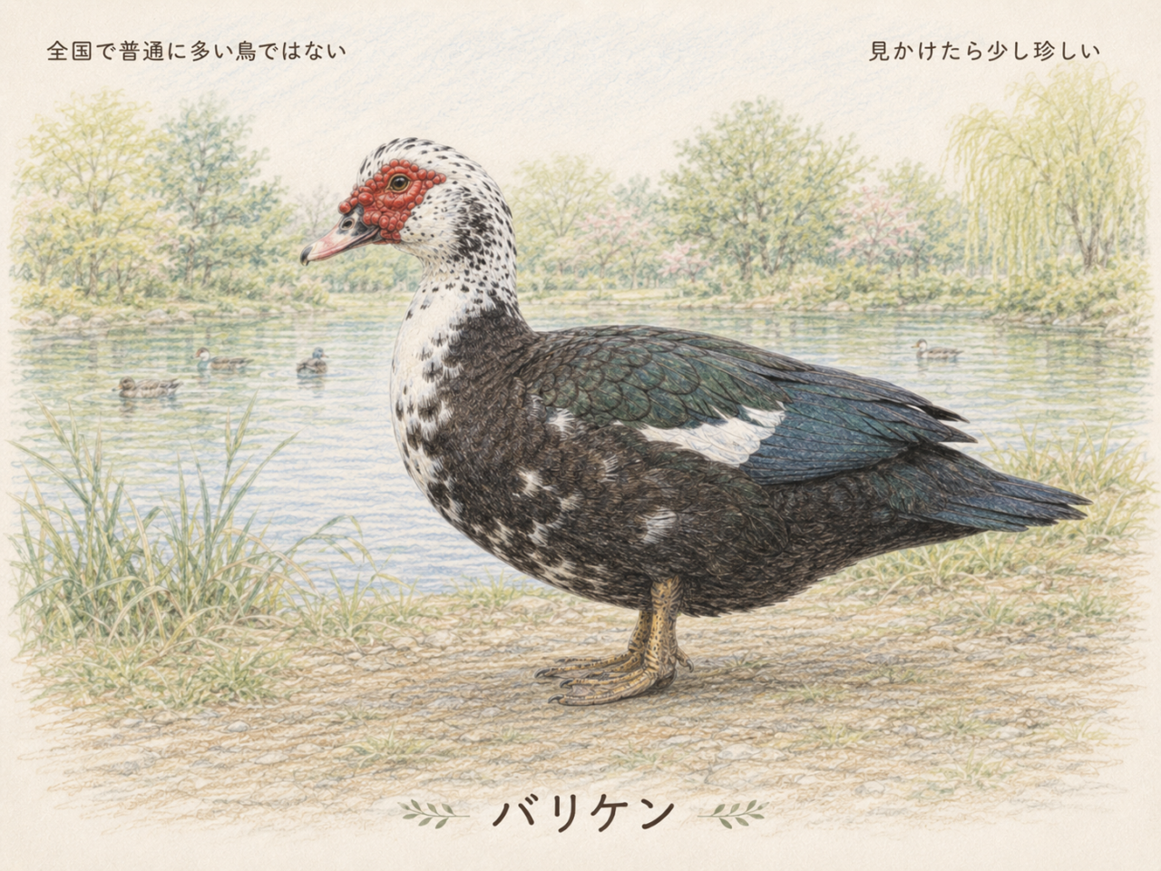 バリケンは珍しい鳥?