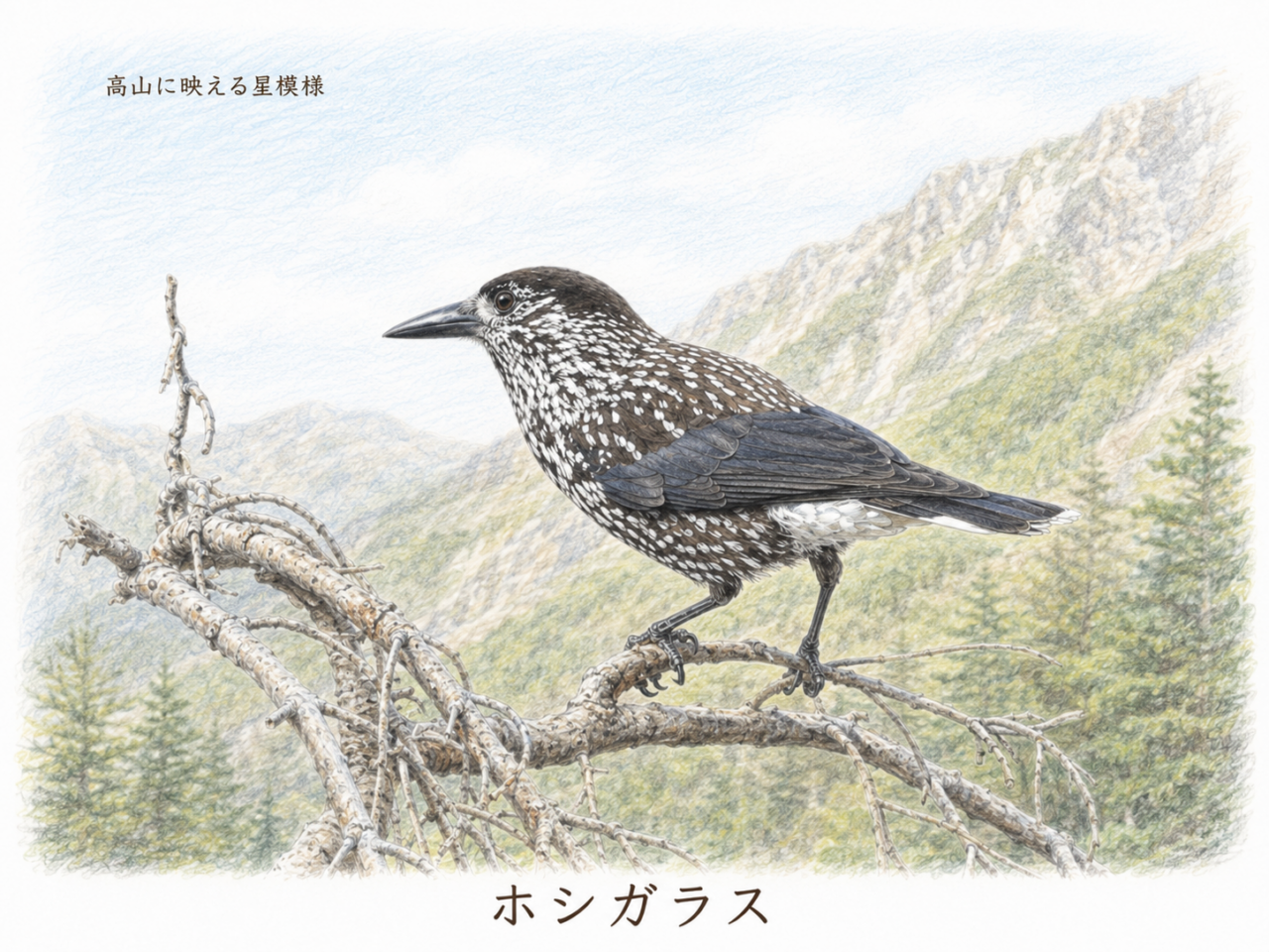ホシガラスの魅力