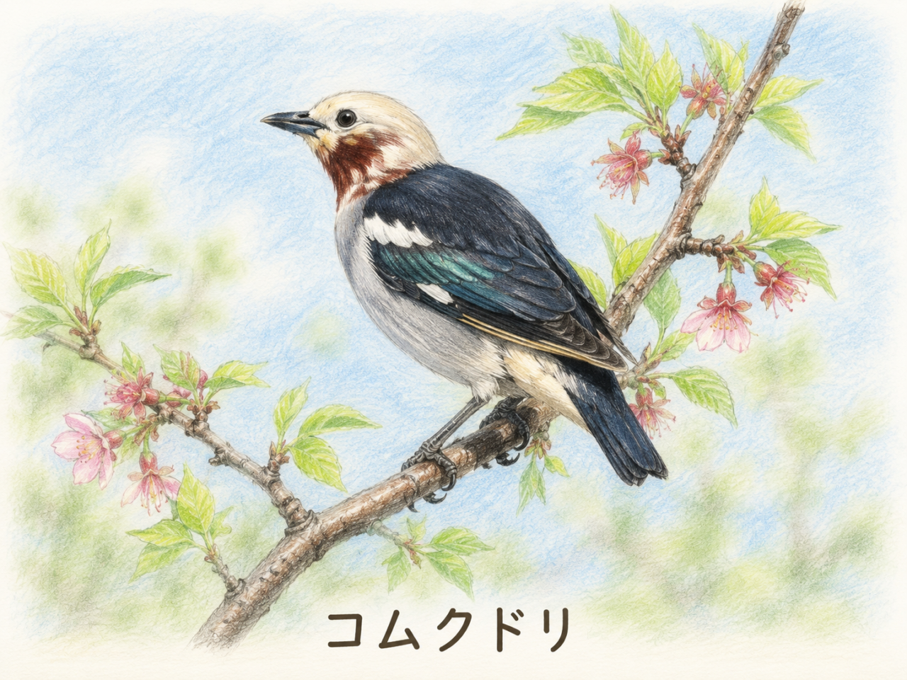 コムクドリとは？日本で見られる季節・生息地・鳴き声・オスとメスの違いを初心者向けに解説