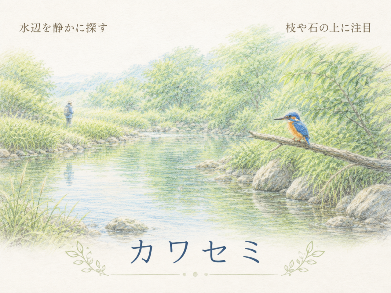 カワセミの見つけ方|初心者向けの探し方