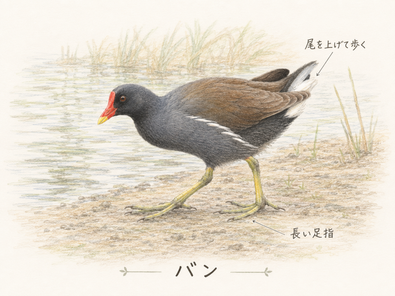 バンの行動｜尾を上げて歩く姿がかわいい