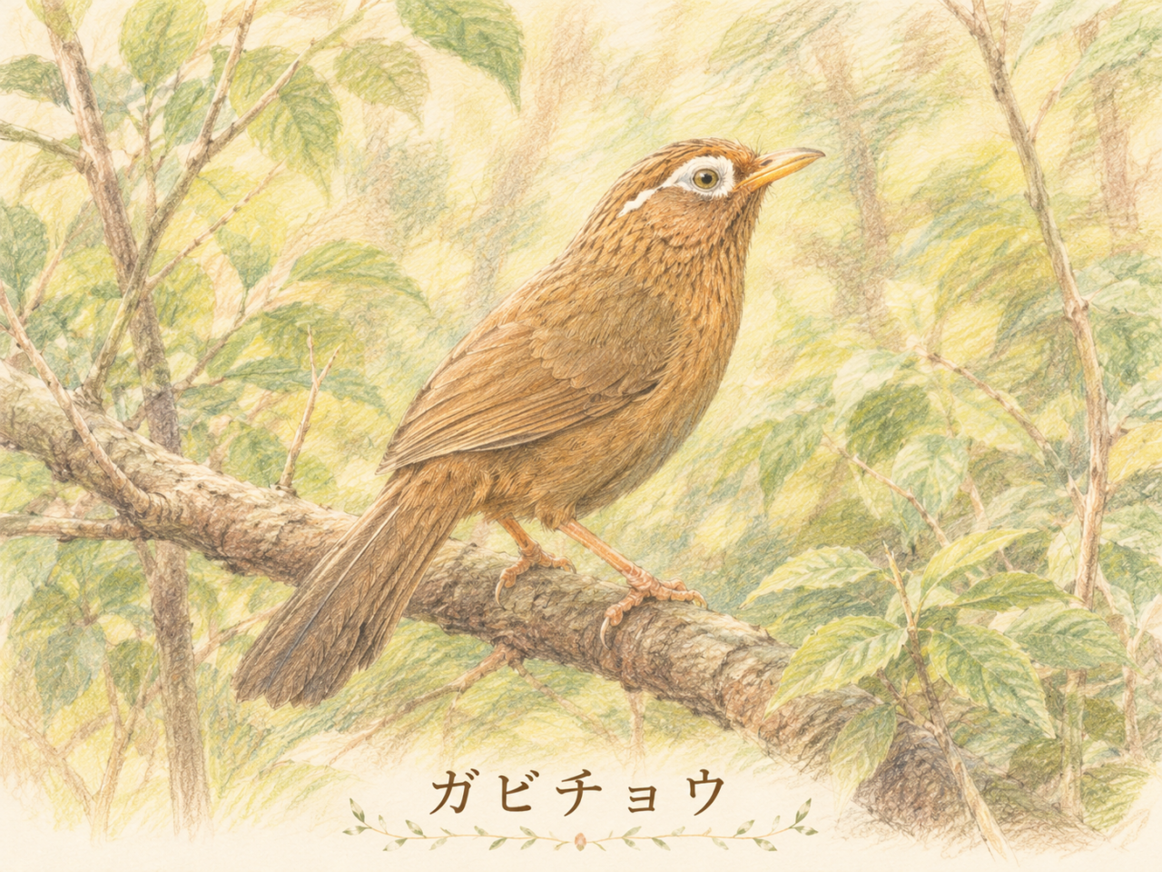 まとめ:ガビチョウは声と白い眉模様が特徴の外来種