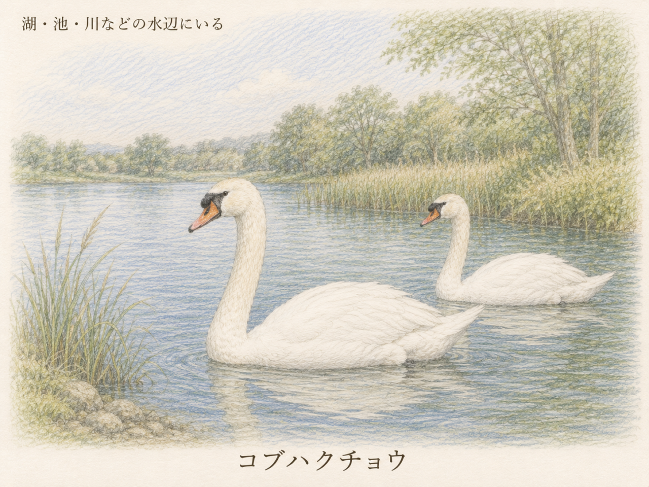 コブハクチョウの生息地|日本ではどこで見られる?