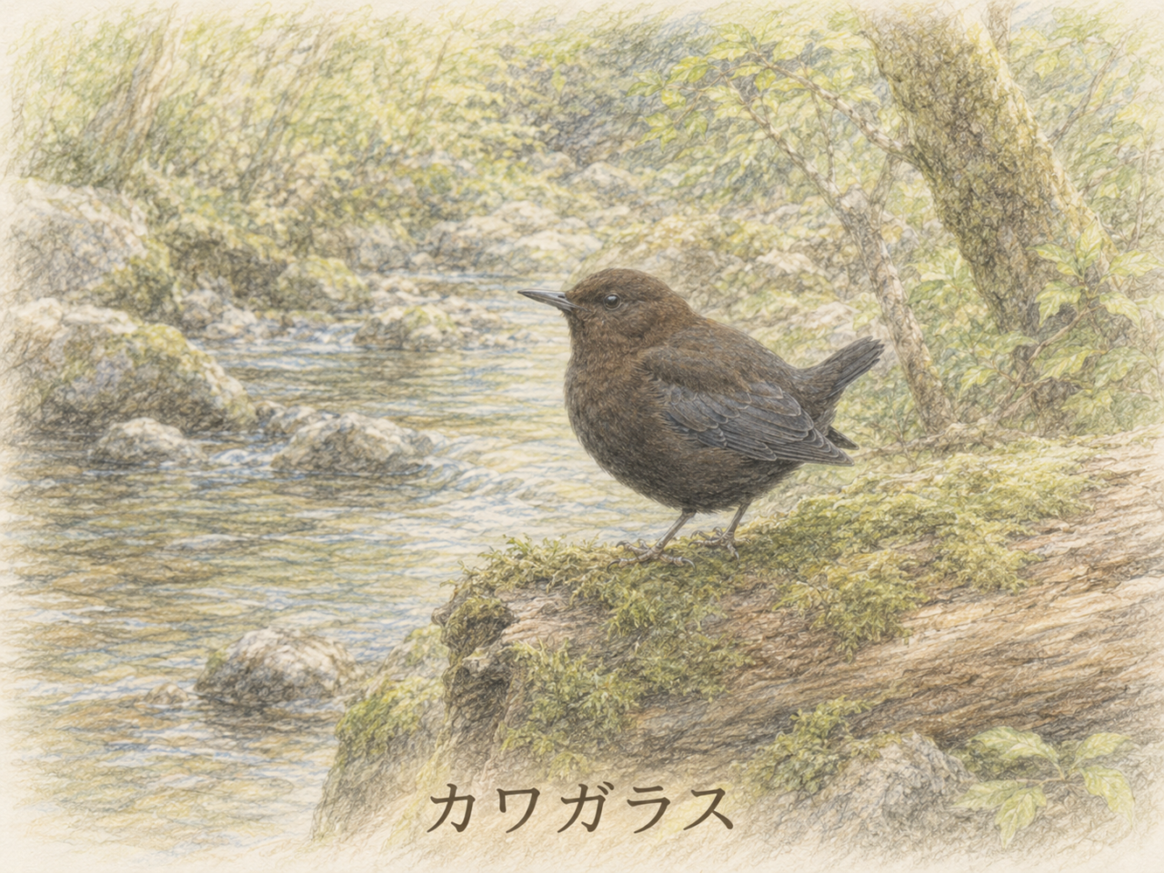 まとめ|カワガラスは日本の渓流で出会える個性的な野鳥