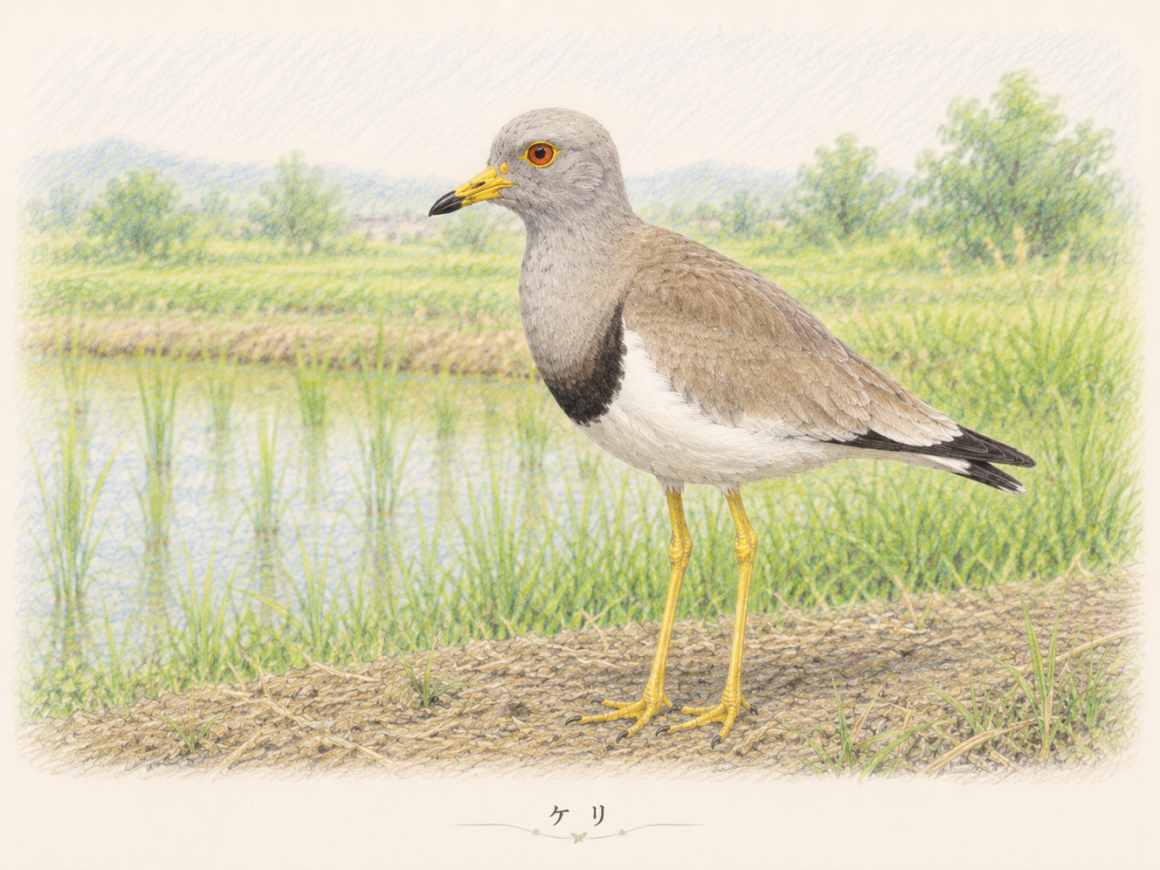 ケリとはどんな鳥?