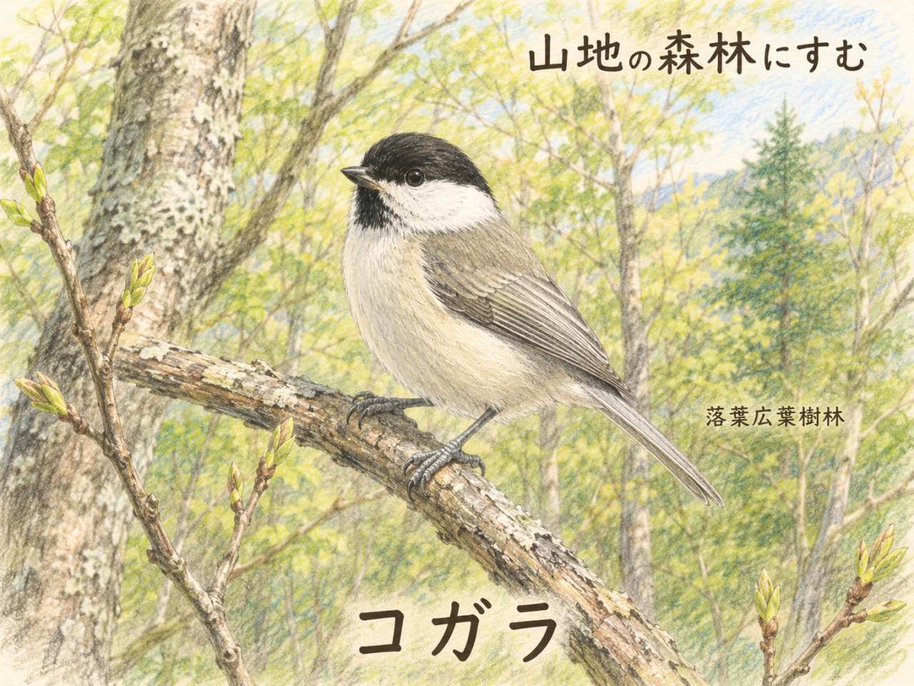 コガラの生息地｜日本ではどこで見られる？