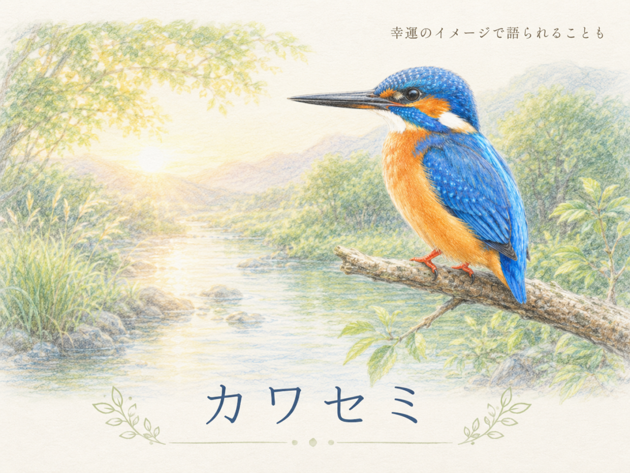 カワセミは幸運の鳥?縁起のよいイメージについて