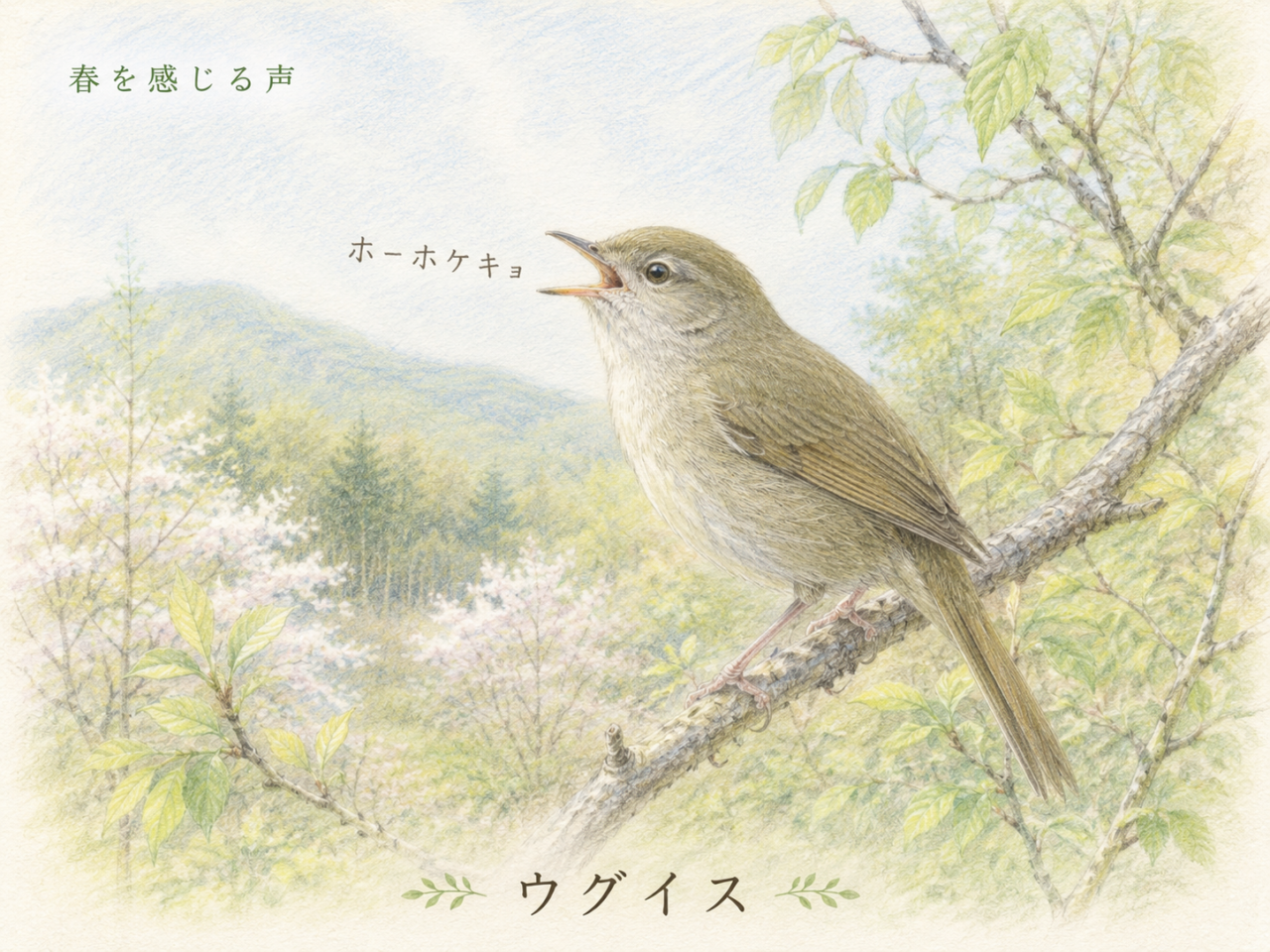 ウグイスの鳴き声を聞く楽しみ|日本の春を感じる自然体験
