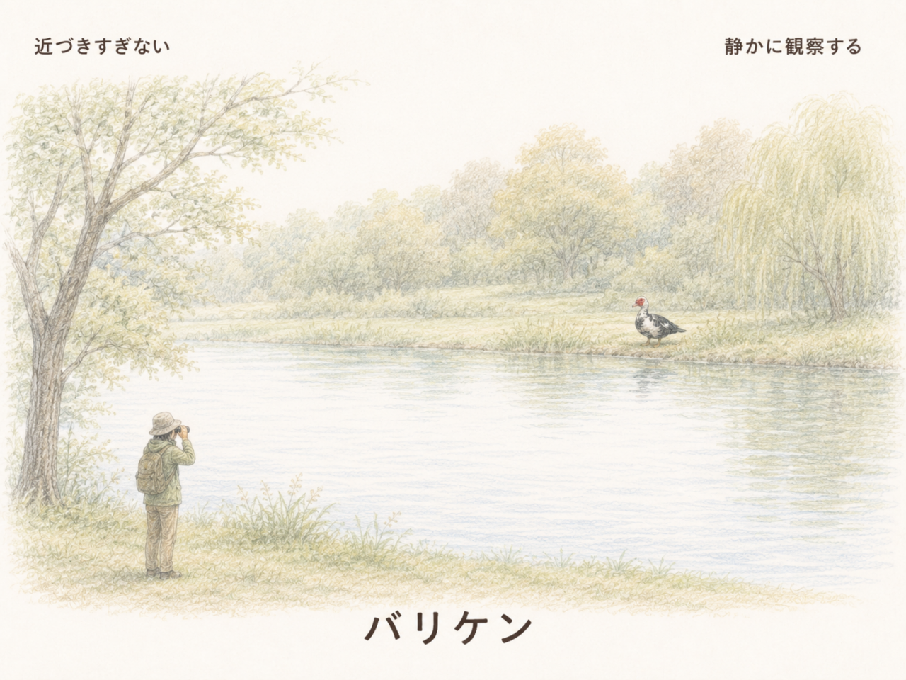 バリケンを観察するときのマナー