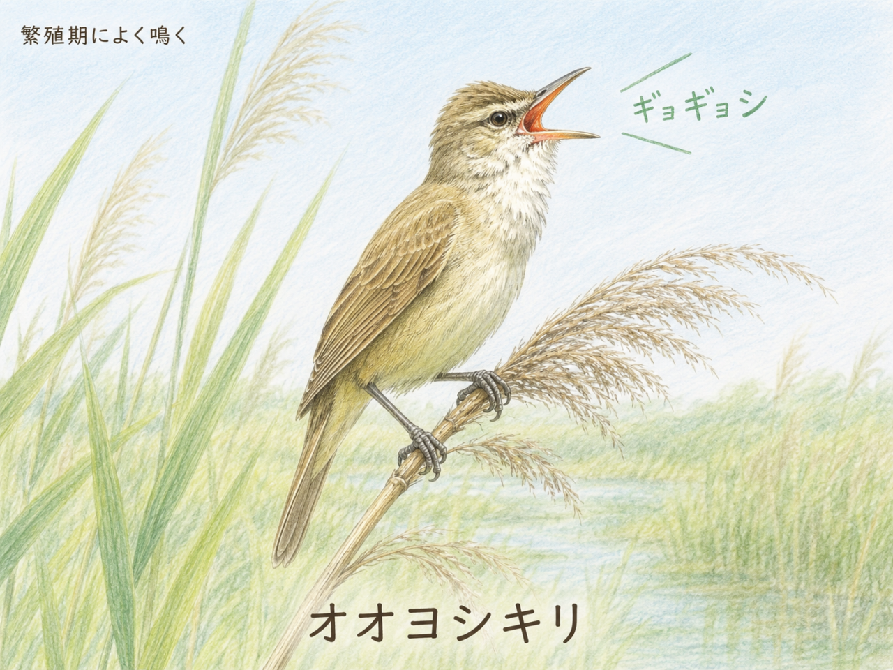 オオヨシキリの繁殖