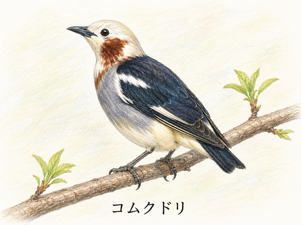 コムクドリとはどんな鳥？