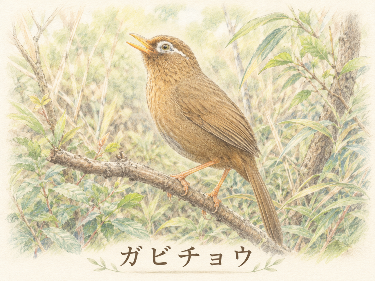 ガビチョウとは?日本で見られる外来種の鳥を初心者向けにやさしく解説【鳴き声・特徴・生息地・季節】