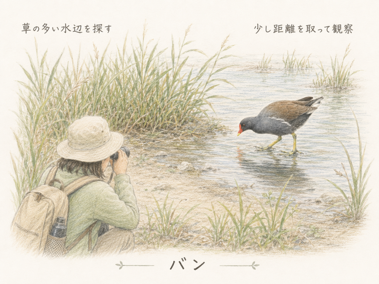 バンを観察するコツ
