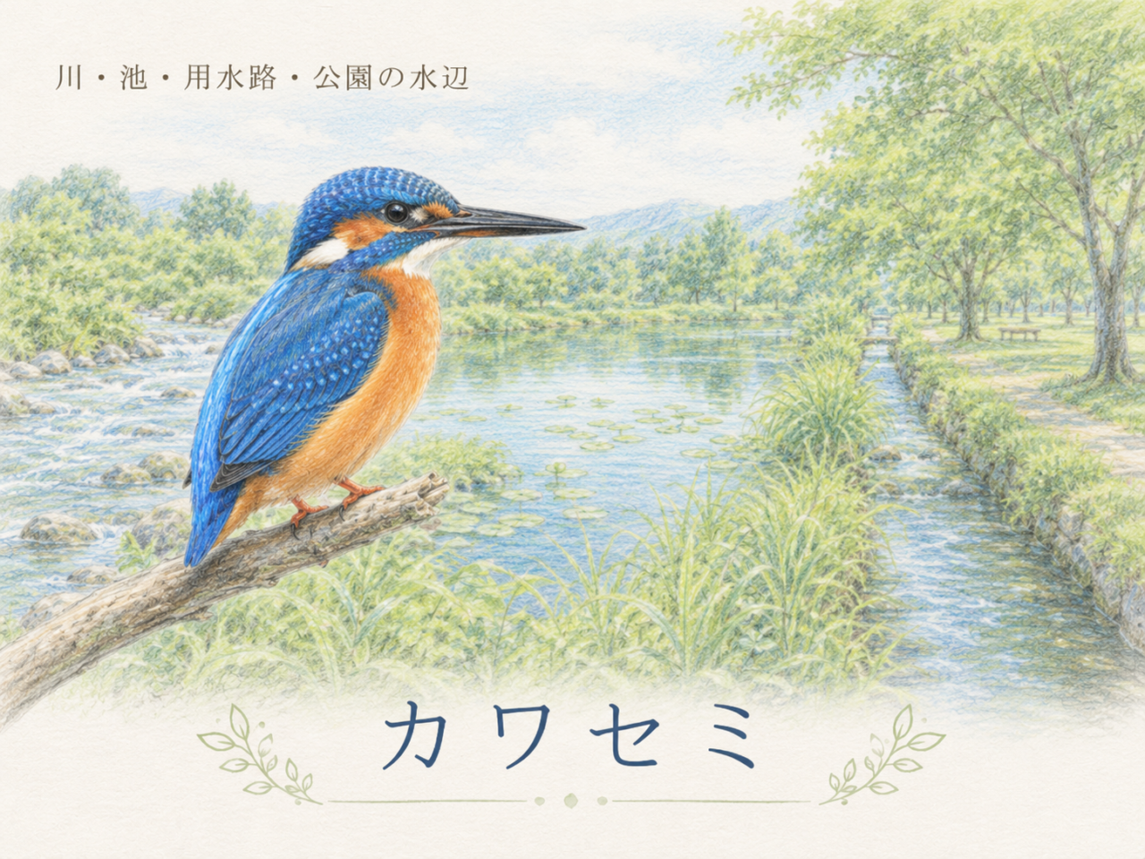 カワセミの生息地|日本ではどこで見られる?