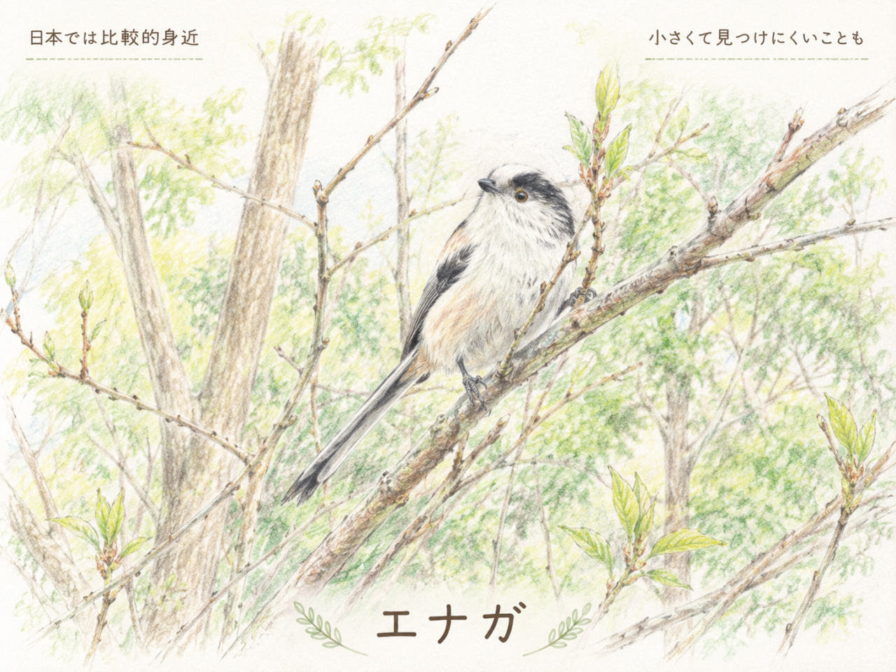エナガは珍しい鳥?