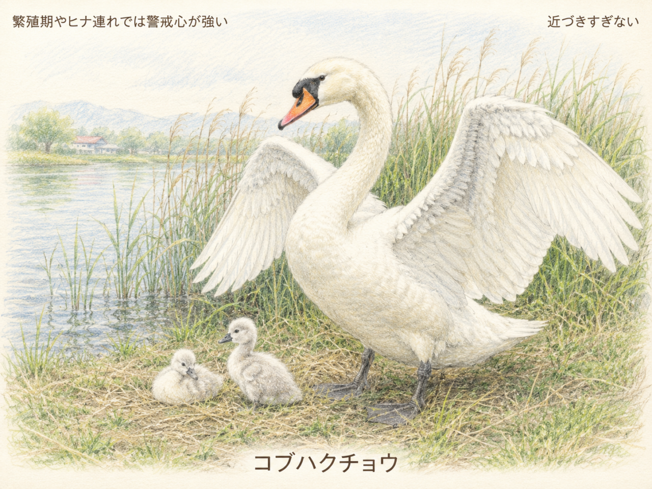 コブハクチョウは凶暴?