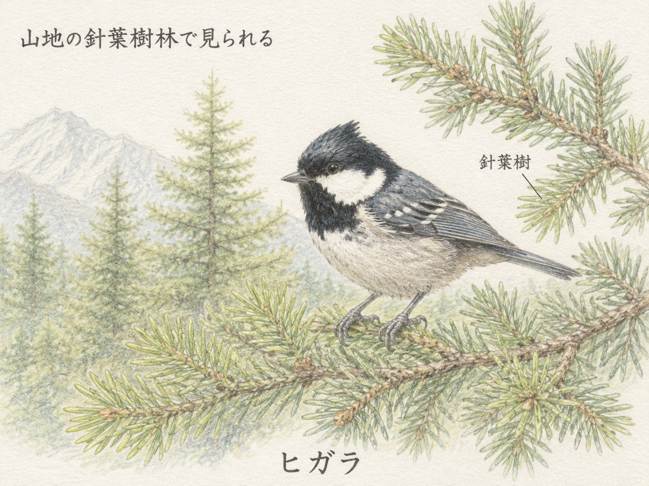 ヒガラの生息地｜日本ではどこで見られる？