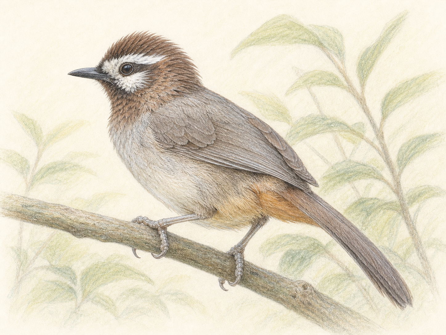 カオジロガビチョウとは?白い顔が目立つ外来種の野鳥