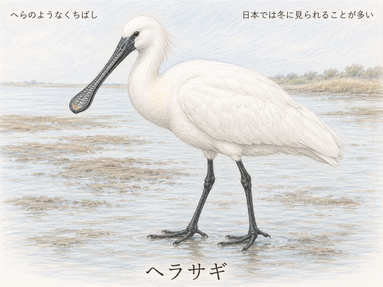 ヘラサギとは？日本で見られる生息地・特徴・鳴き声・季節・渡りを初心者向けに解説
