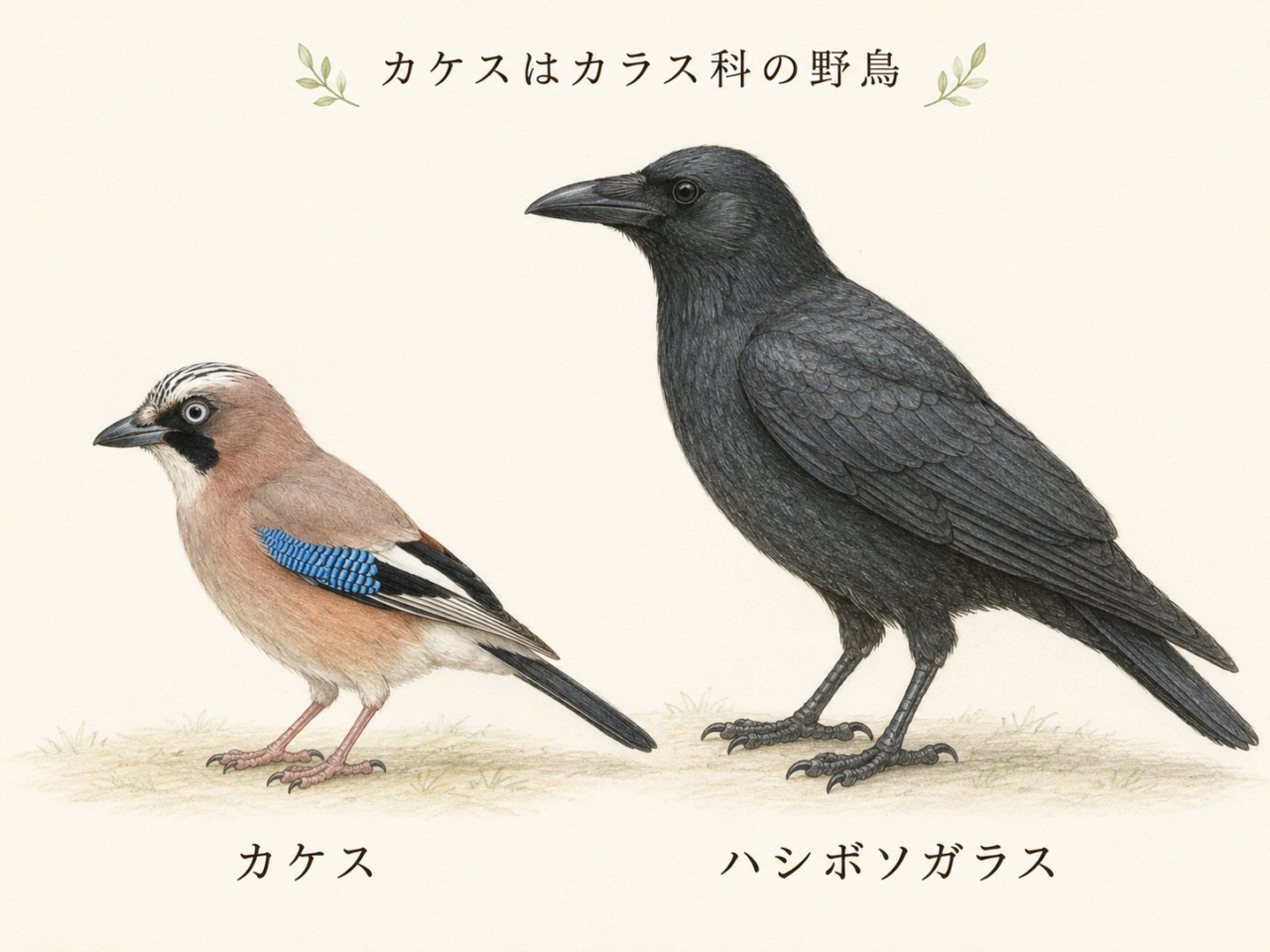 カケスはカラスの仲間