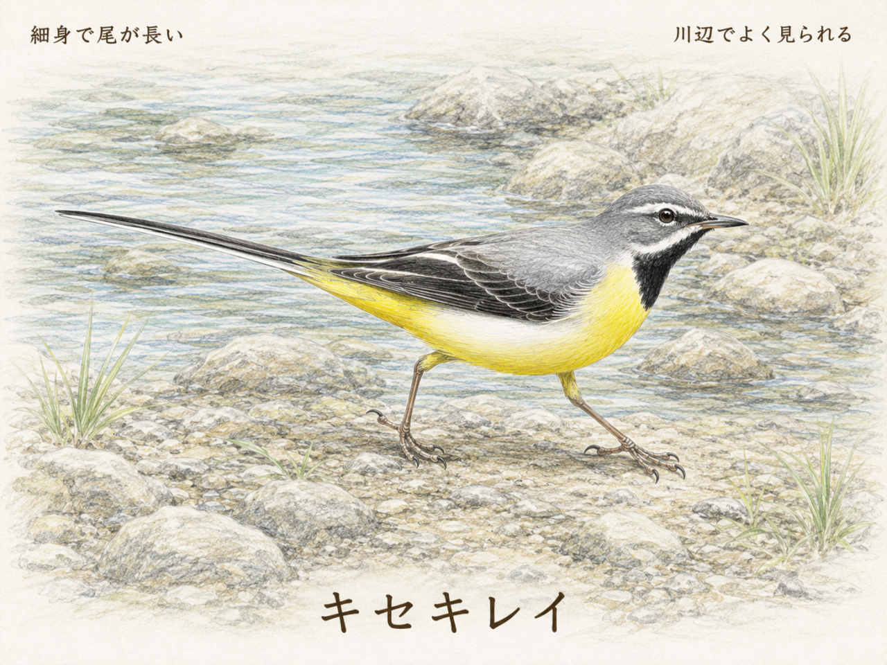 キセキレイとはどんな鳥？