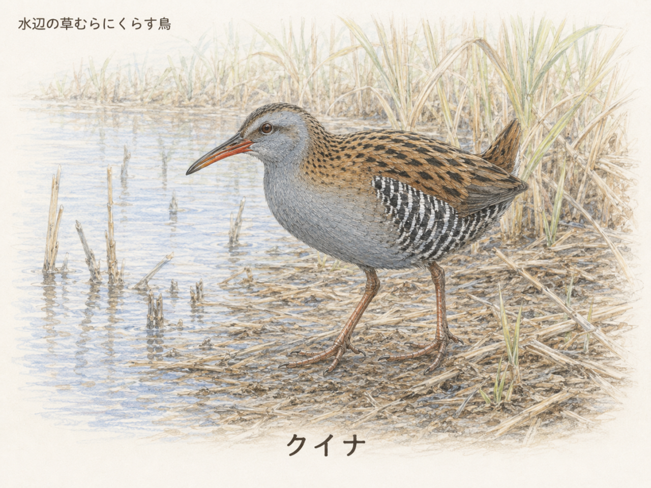 クイナとは？どんな鳥？