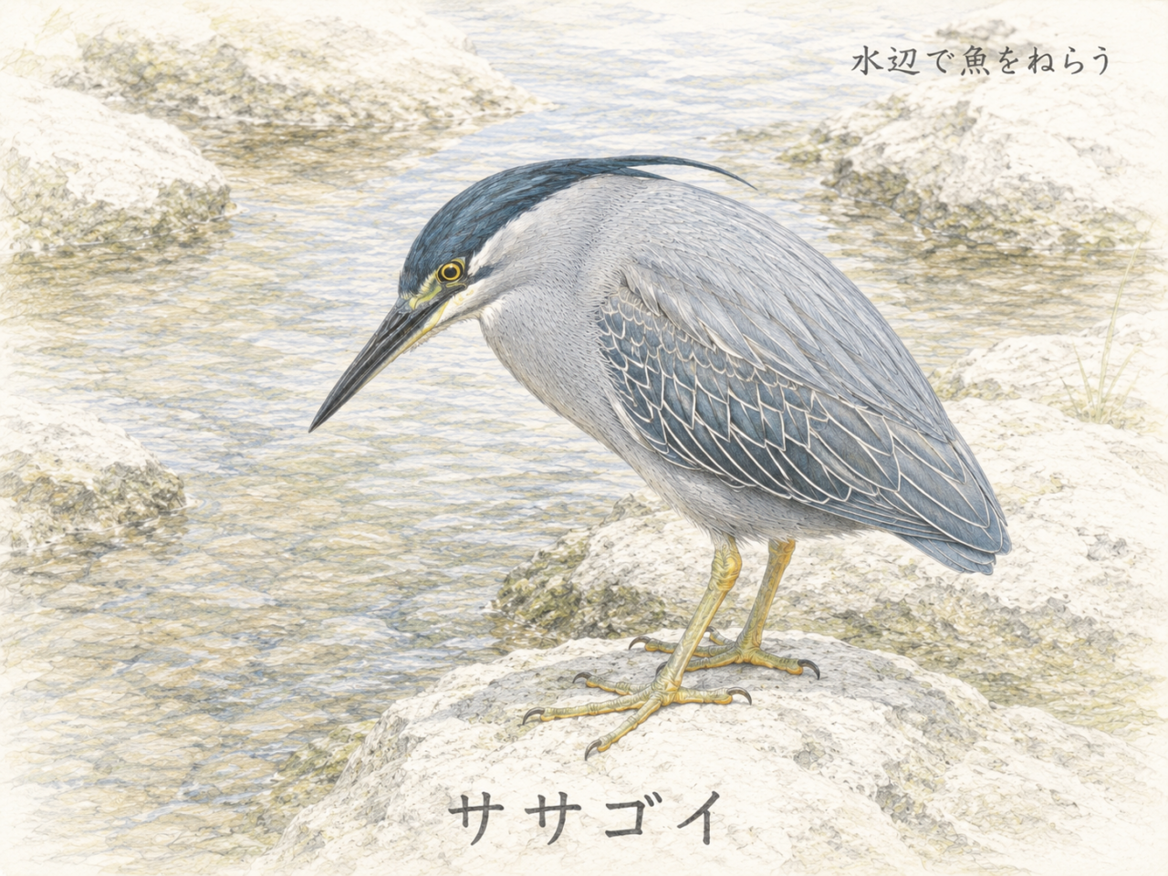 ササゴイとは?どんな鳥?