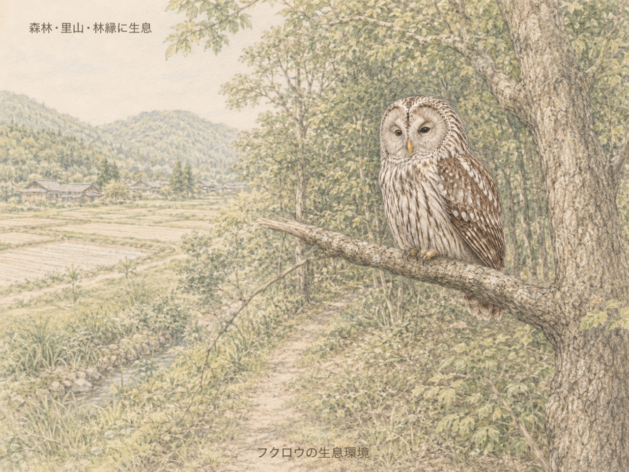 フクロウは日本のどこにいる?