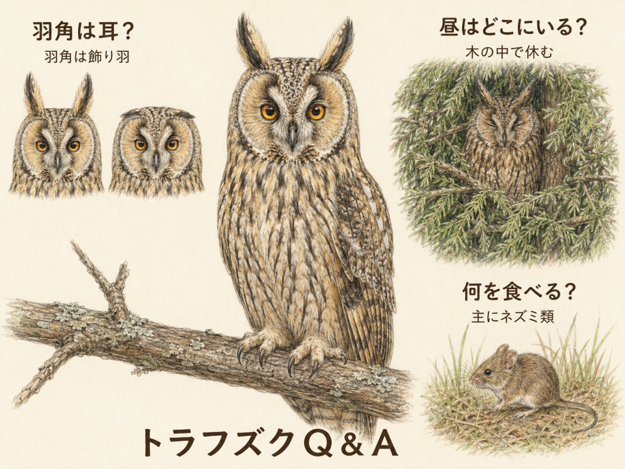 トラフズクについてよくある質問