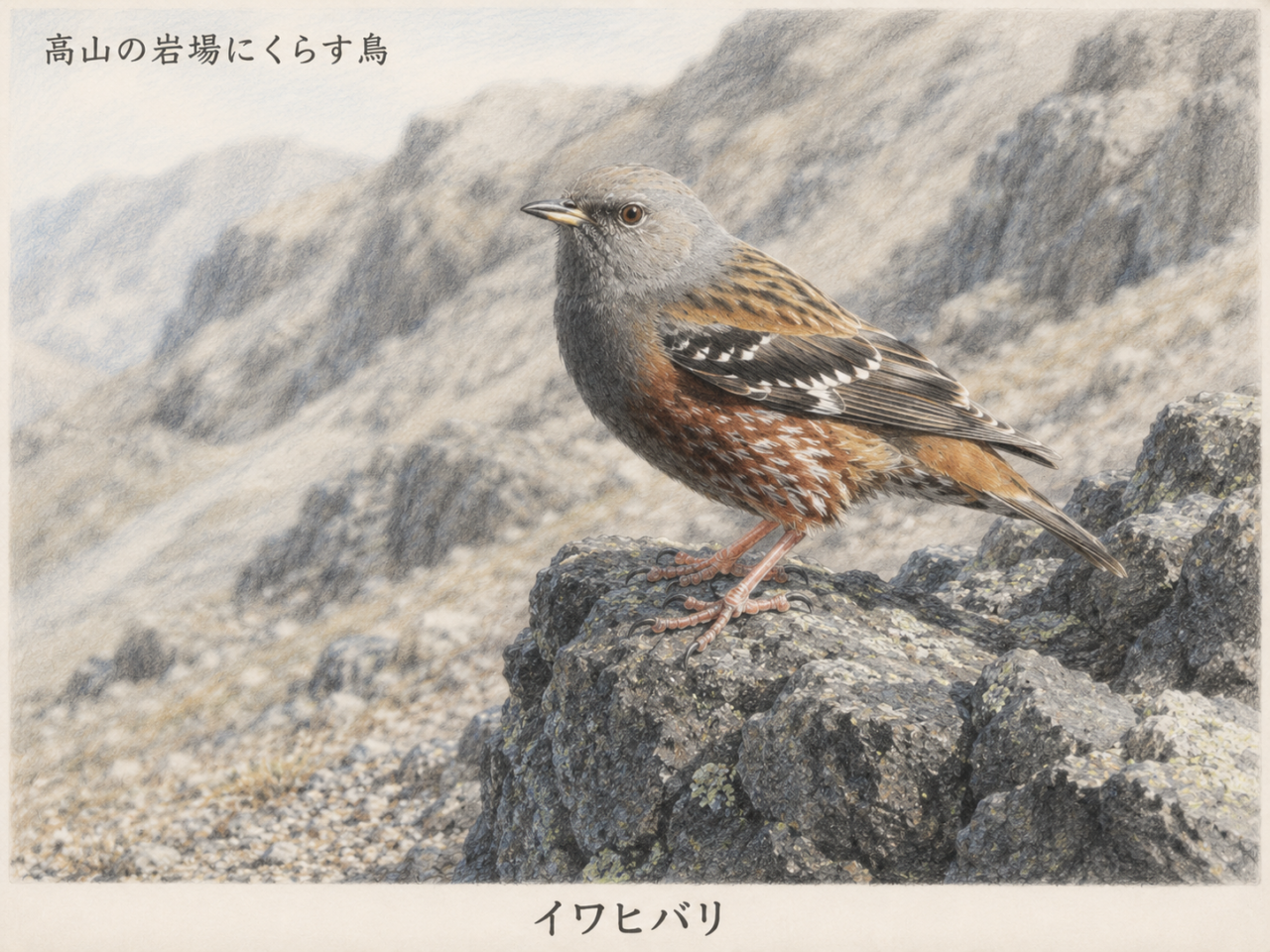 イワヒバリとはどんな鳥？