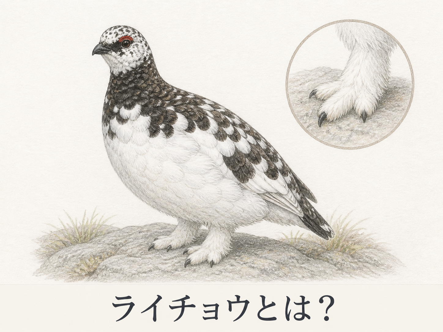 ライチョウとは 日本の高山に生息するキジ科の野鳥