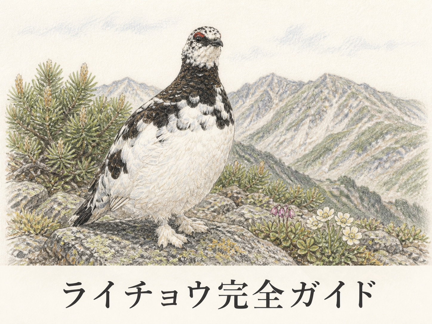 ライチョウ完全ガイド 日本の生息地 特徴 鳴き声 季節ごとの羽色