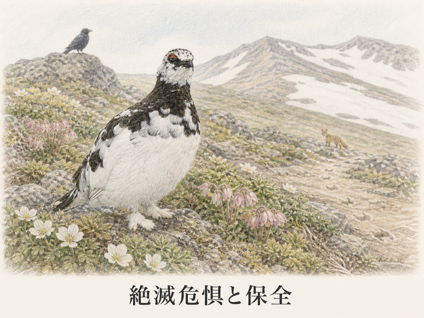 ライチョウが絶滅危惧種である理由と高山環境の保全